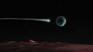 Comète, objectif terre