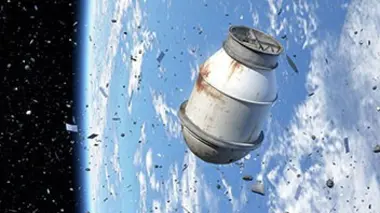 Tombé depuis l'espace