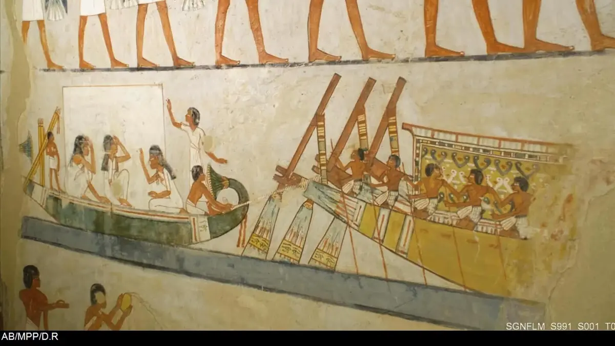 Visuel de Les mystères du Nil Les convois titanesques