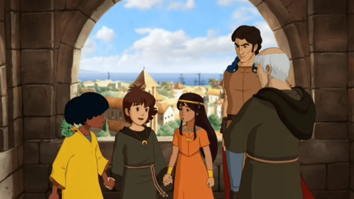 Les mystérieuses cités d'or S02E02 Retour à Barcelone