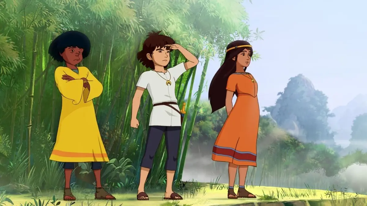 Visuel de Les mystérieuses cités d'or S02E07 Shaolin