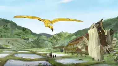 Les mystérieuses cités d'or S03E03 Le grand oiseau d'or