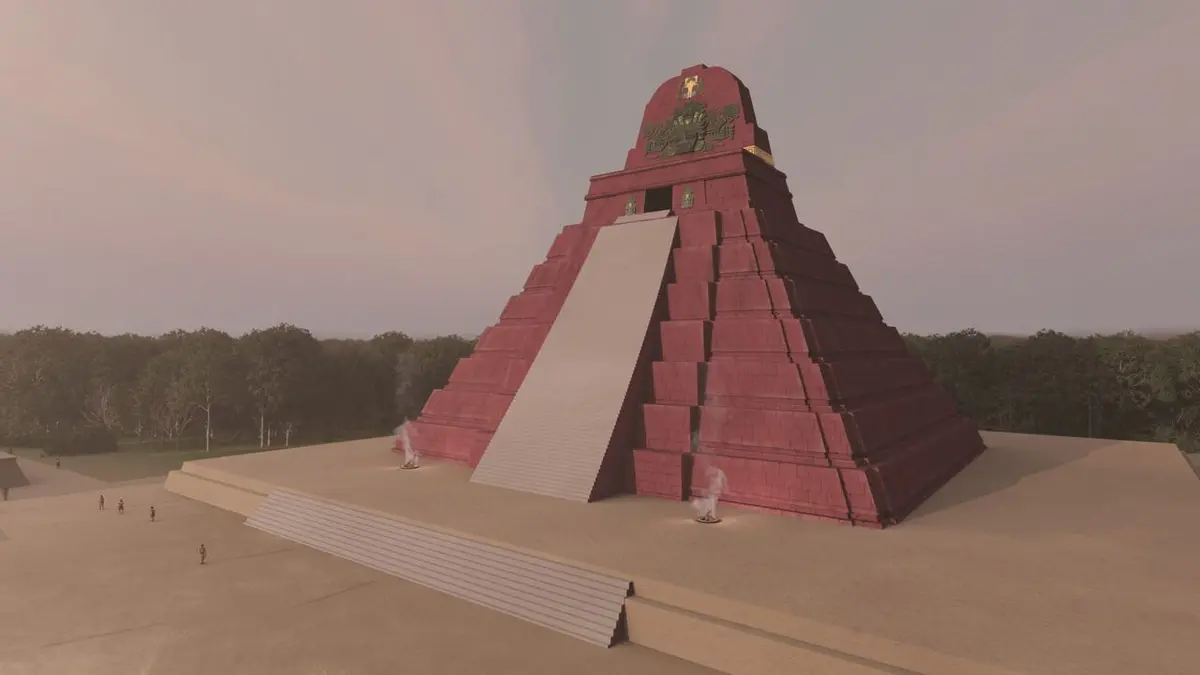 Visuel de Les mystérieuses cités mayas Tikal