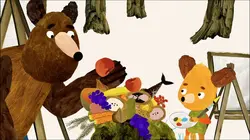 Les ours gourmands S01E14 Le tableau