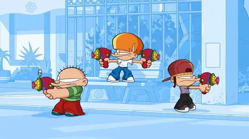 Les P'tits Diables S04E02 Touche pas à mon banc