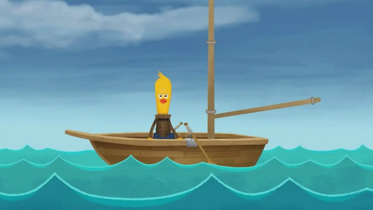 Les pérégrinations d'Archibald S01E01 Un poulet à la mer / Le maître des clefs
