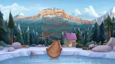Les pérégrinations d'Archibald S01E06 Panique sur les sommets / Croco-moulineur 2000