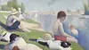 «Une baignade à Asnières», 1884, Georges Seurat