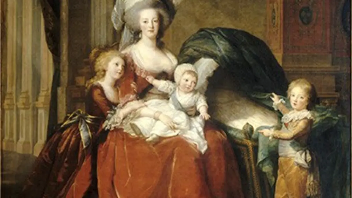 Les petits secrets des grands tableaux S01E08 «Marie-Antoinette de Lorraine-Habsbourg, reine de France et ses enfants», 1787