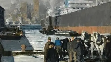 «Men of the Docks», 1912, Bellows