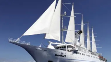 A bord du Club Med 2 (Nice - Portofino)