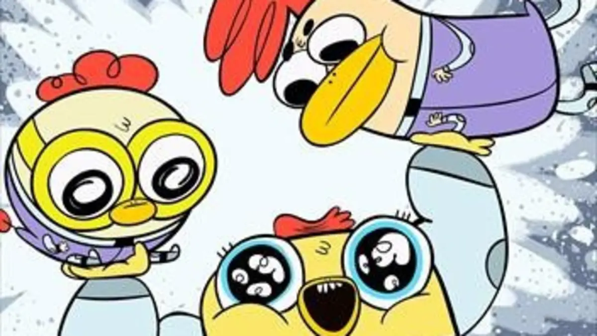 Les poulets de l'espace S01E25 Cache cot-cot. - Le retour de Chuck