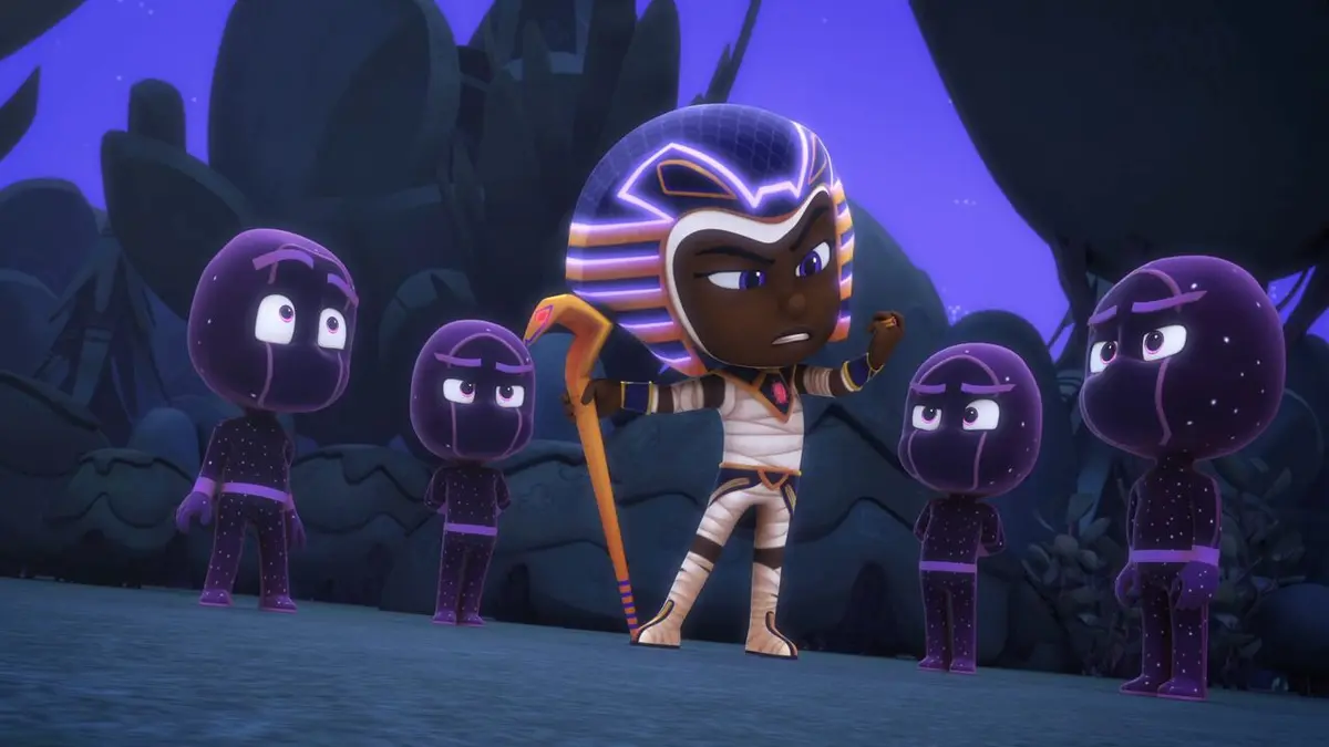 Les Pyjamasques S04E25 Gluglu et les Pharazouaves / Gluglu et les boomerangs d'Apophis