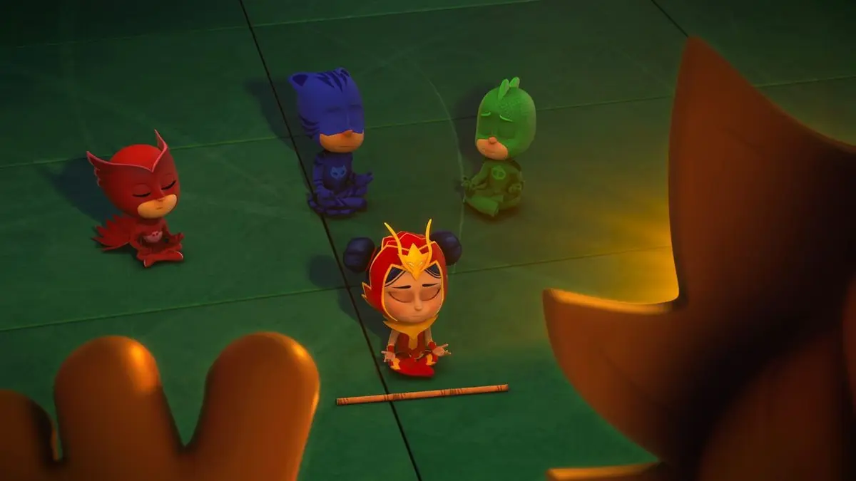 Les Pyjamasques S04E20 Les Pyjamasques et la colère de la montagne / Les Pyjamasques et la baguette du vieux sorcier