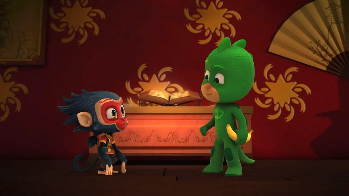 Les Pyjamasques S04E10 Gluglu et le singe farceur / Les Pyjamasques et le singe de la Montagne