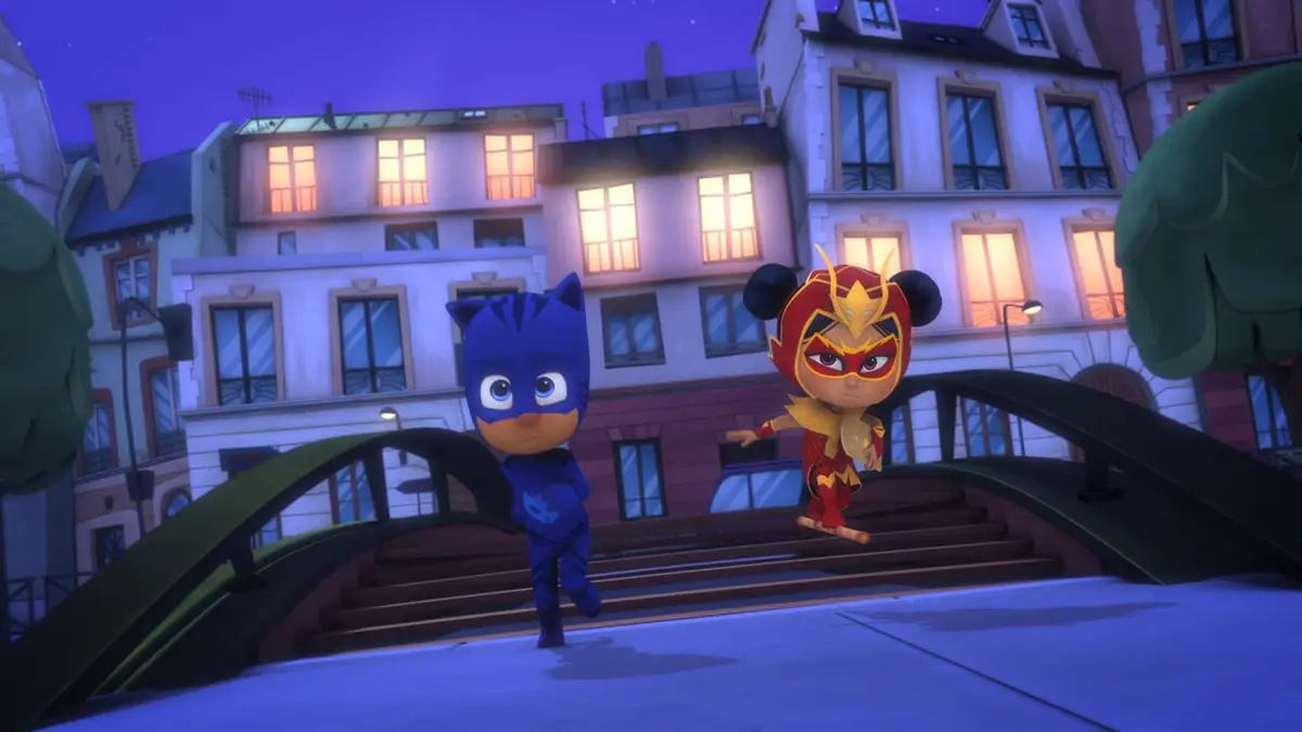 Les Pyjamasques, Power Heroes : Le cercle des héros S01E08 Yoyo sort les griffes / Yoyo et Bastet, les chats dansants
