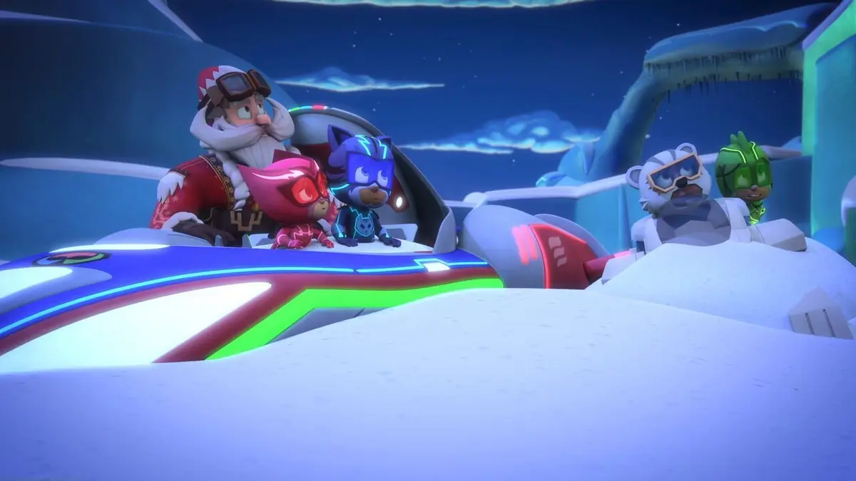 Les Pyjamasques, Power Heroes : Le cercle des héros S01E13 Les Pyjamasques et les ninja-lutins de Noël / Les Pyjamasques et les ninja-lutins de Noël Partie 2