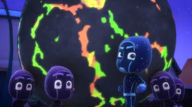 Les Pyjamasques S01E24 Yoyo et le dôme lunaire / Gluglu et la pierre surpuissante