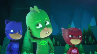 Les Pyjamasques S02E18 Gluglu et les algues fluorescentes / Bibou et le télescope