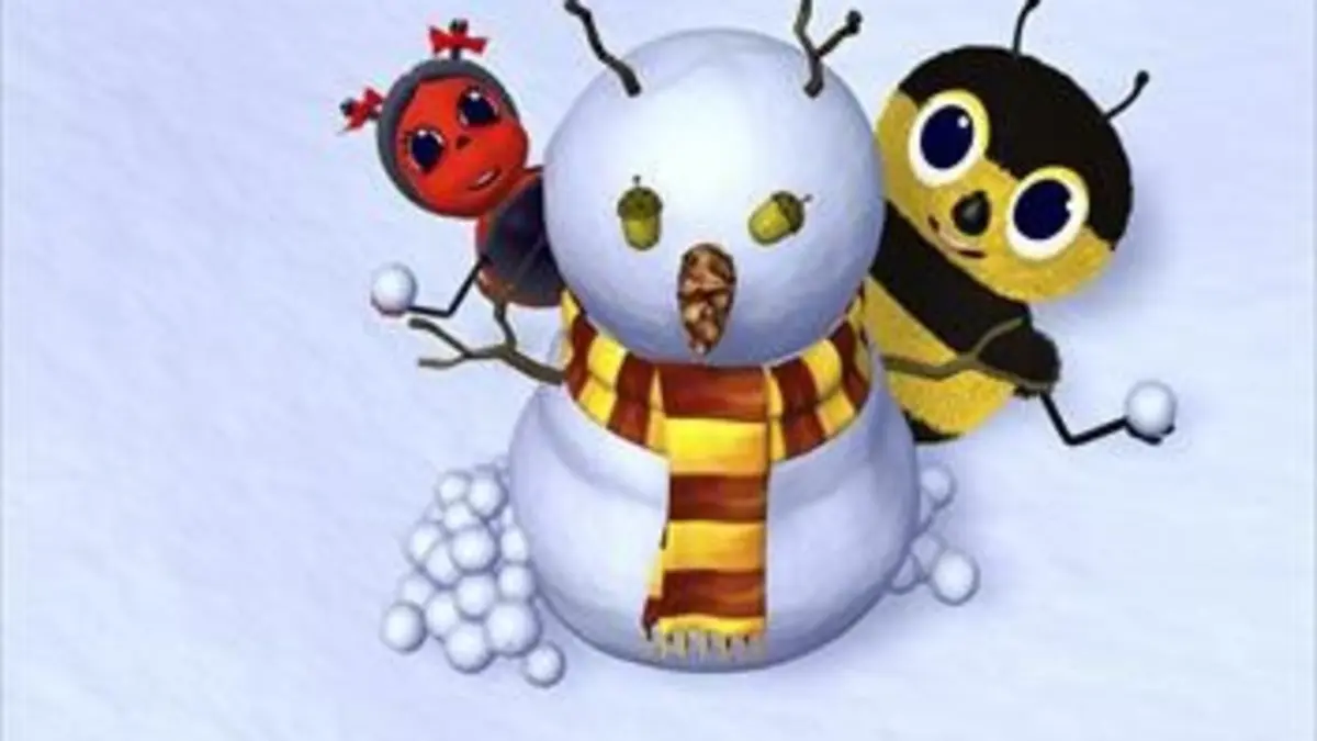 Les quatre saisons des drôles de petites bêtes Hiver givré