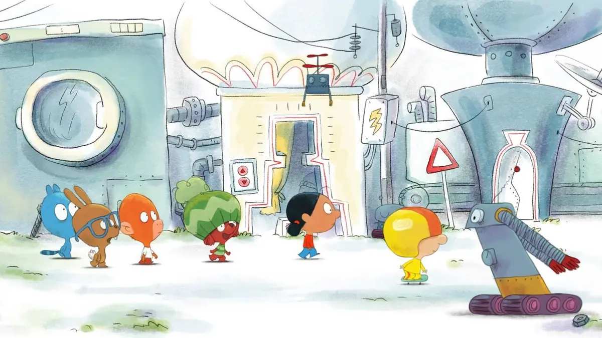 Les QuiQuoi S01E32 Au pays des robots