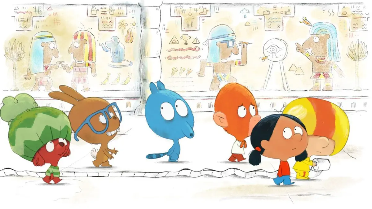 Les QuiQuoi S01E12 L'étrange pyramide Egyptienne