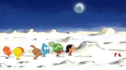 Les QuiQuoi S01E12 L'étrange pyramide Egyptienne