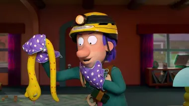 Un serpent dans l'herbe