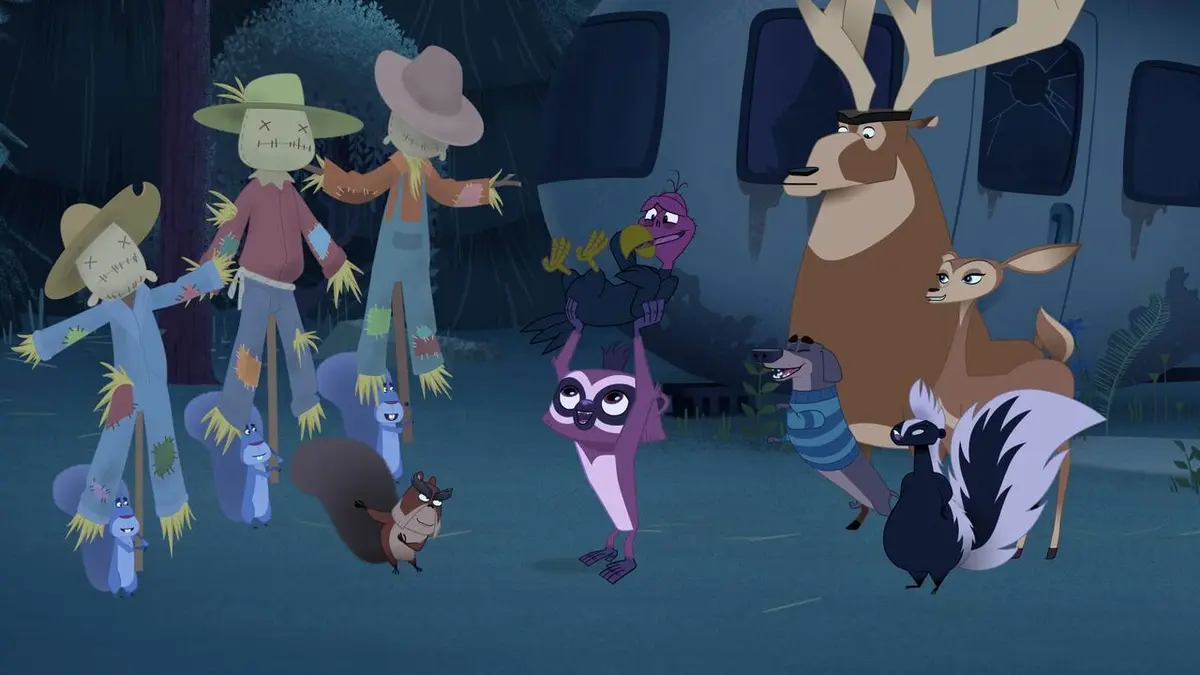 Les rebelles de la forêt, la série S01E09 Panique au Palais Paradis