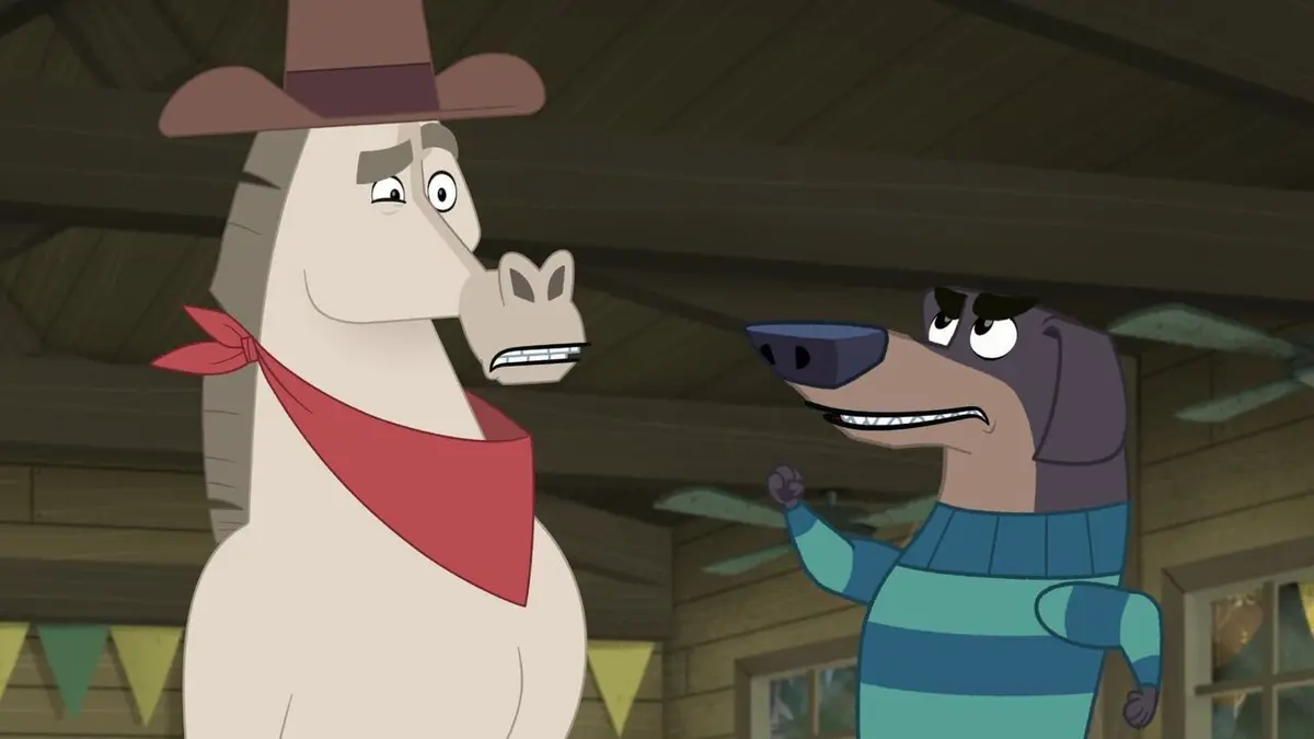 Les rebelles de la forêt, la série S01E18 Ravi le Cow-boy