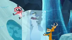 Les rebelles de la forêt, la série  S01E23 Le Boog des Cavernes : partie 1