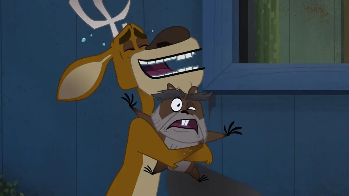 Les rebelles de la forêt, la série S01E26 Mc Squizzy est tombé sur la tête