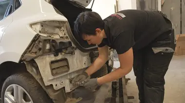 Vis, rotule et déperlant