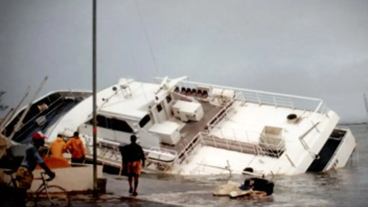 Les rescapés E03 Dans l'oeil du cyclone