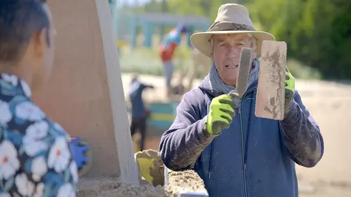 Les rois du château de sable Optical Illusion