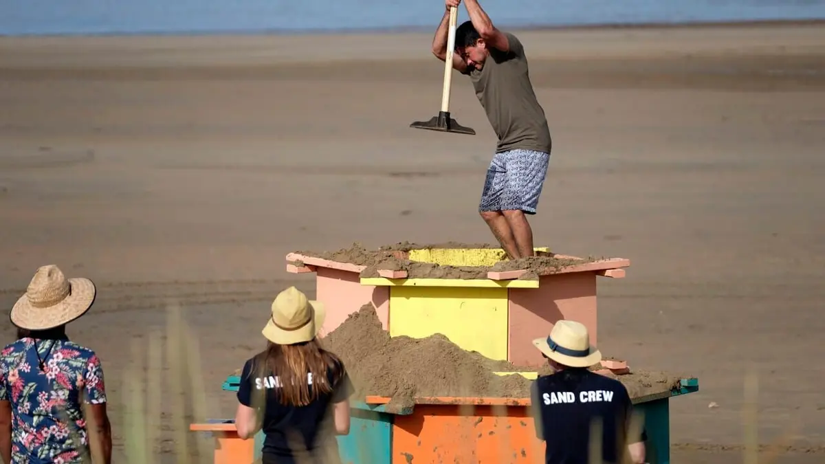 Les rois du château de sable Elementary