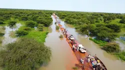 Les routes de l'impossible Tchad, le désert prend l'eau