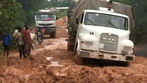 Les routes de l'impossible Liberia : pluies fatales