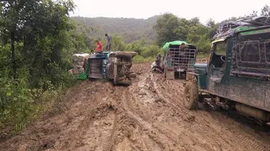 Birmanie, trompe-la-peur