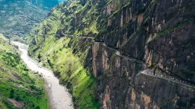 Les routes les plus dangereuses du monde Inde, les routes dangereuses de l'Himalaya