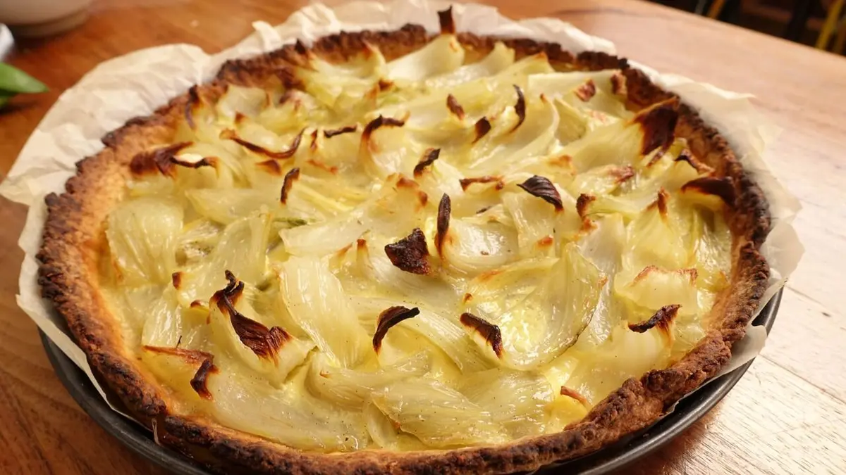 Les saisons de pique-assiette S14E11 Fregola sarda aux petits pois et tarte au fenouil confit en dessert