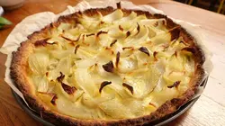 Les saisons de pique-assiette S14E11 Fregola sarda aux petits pois et tarte au fenouil confit en dessert