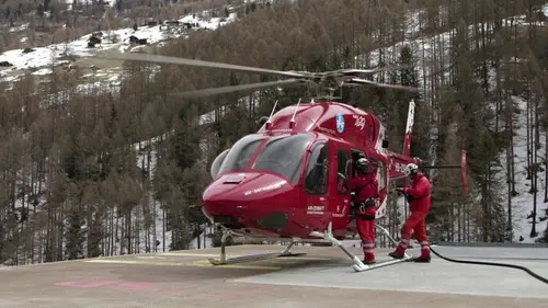 Les sauveteurs du Cervin La crevasse