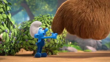 L'ours qui parlait aux Schtroumpfs