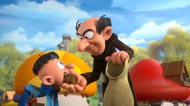 Bébé Schtroumpf devient grand