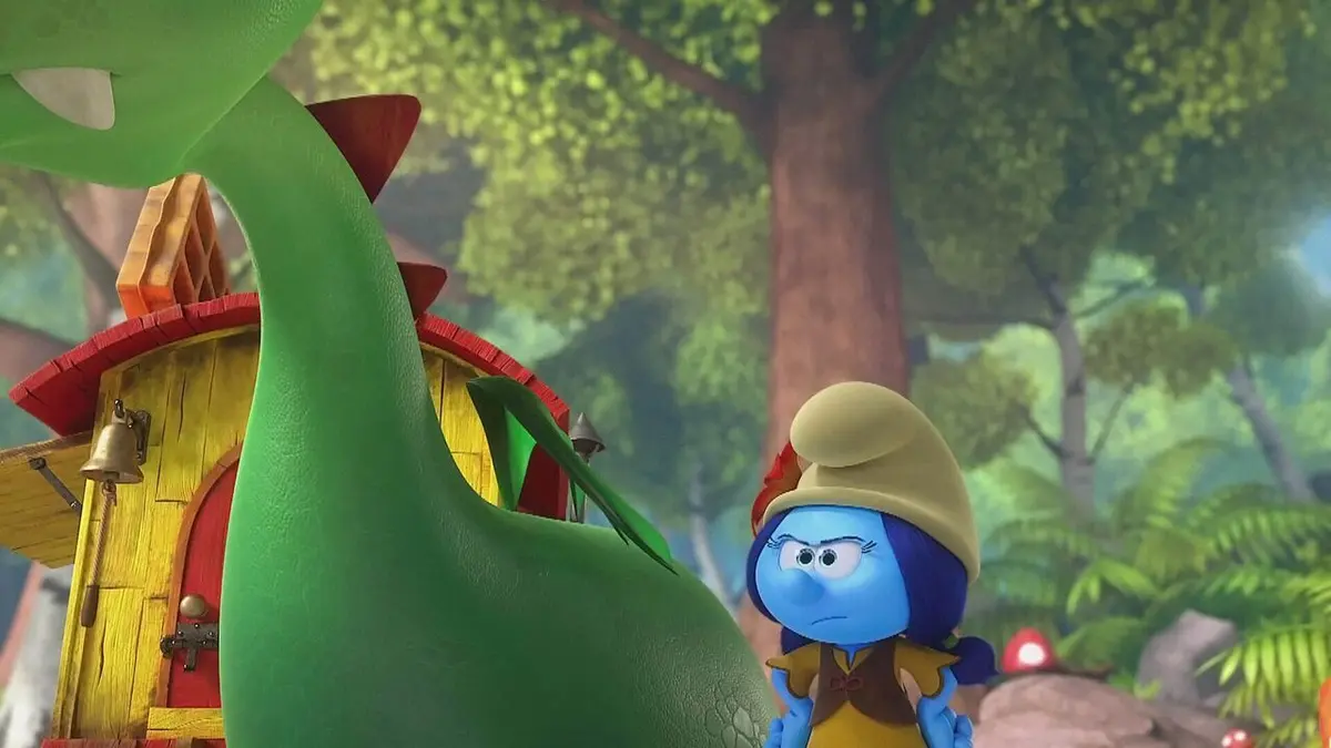 Les Schtroumpfs S03E30 Smurfalicious Catfood / Waffle Thief