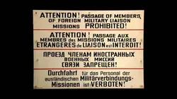 Les sentinelles de la guerre froide