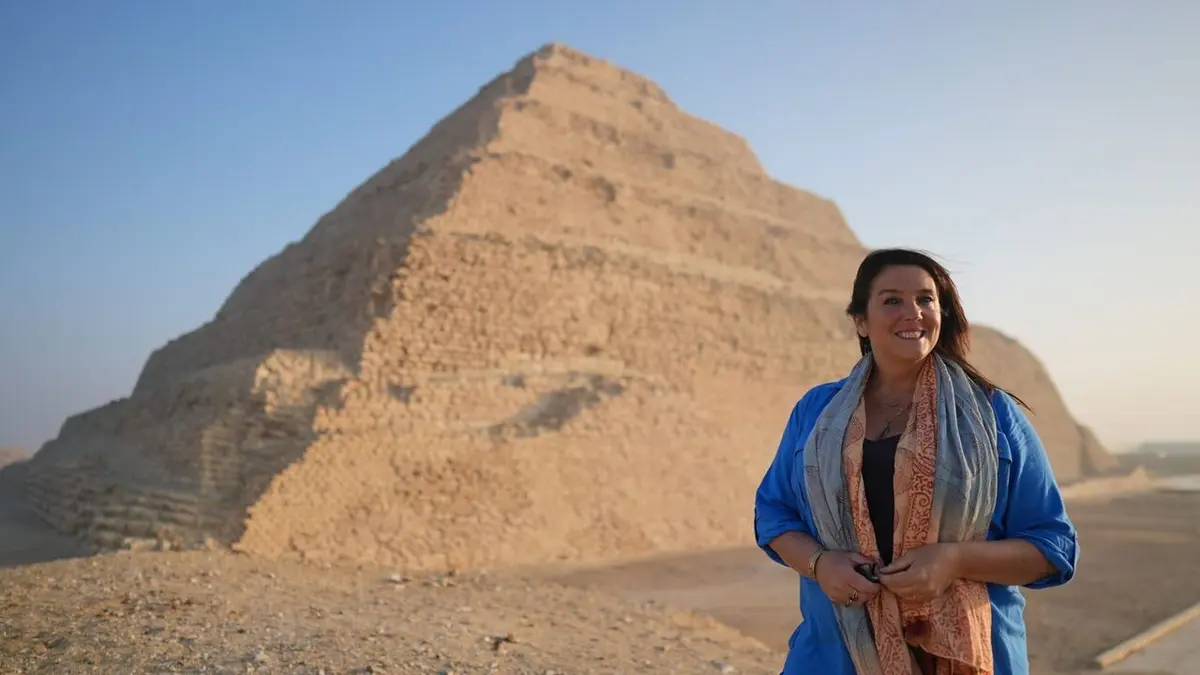 Les sept merveilles de l'Antiquité avec Bettany Hughes La pyramide de Khéops et le phare d'Alexandrie