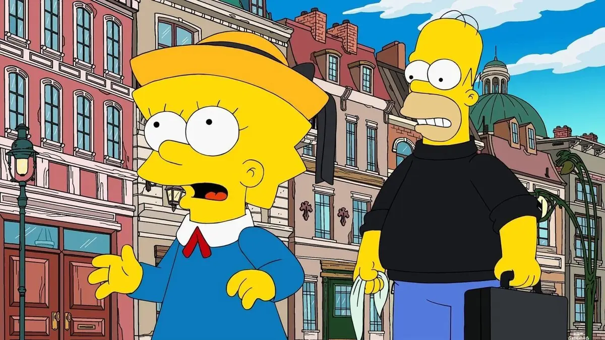 Les Simpson S27E20 Souvenirs de Paris