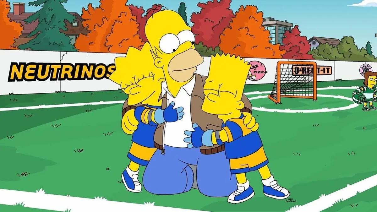 Les Simpson S28E06 Amis mais pas trop